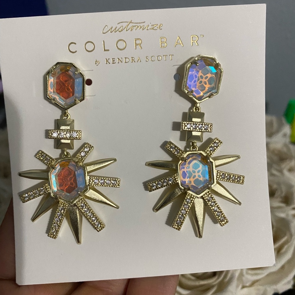 Custom Kendra Scott Allie earrings